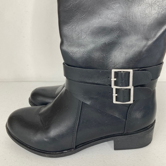 Arizona Side Zip up Riding Boots Sz 7 1/2 - Picture 3 of 12